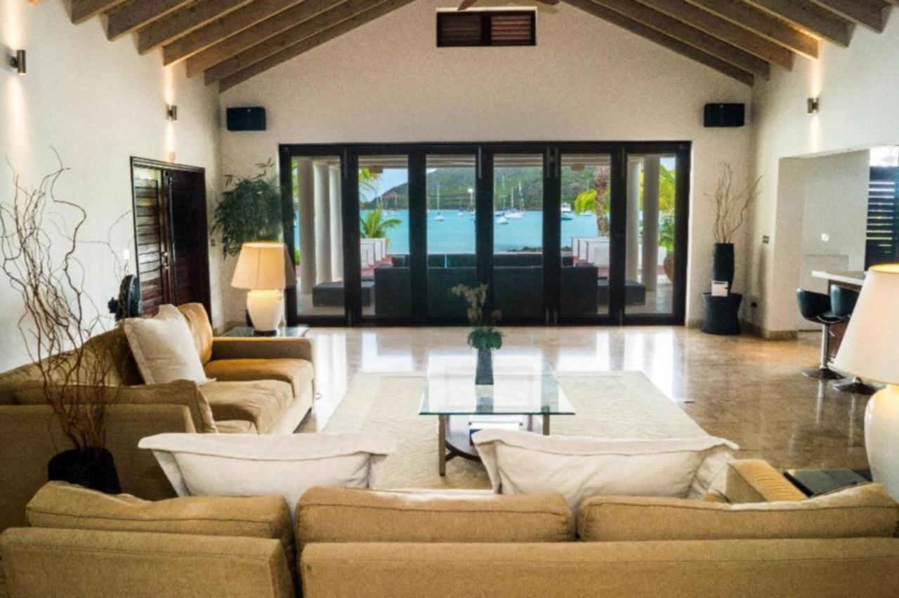 Extravagant, Luxury Beachfront House, Private Pool Villa Jolly Harbour Exterior photo